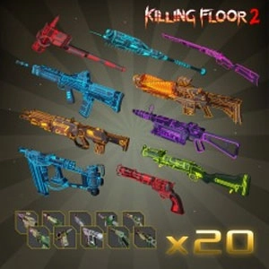 Killing Floor 2 Neon MKVI Weapon Skin Bundle Pack Xbox One