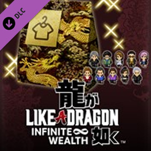 Like a Dragon Infinite Wealth Assorted Outfit Bundle Pc