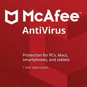 Acheter McAfee AntiVirus 2021 Clé CD au meilleur prix