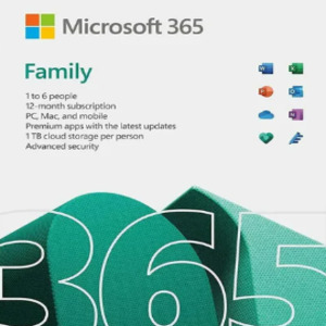 Microsoft Office 365 Family Pc