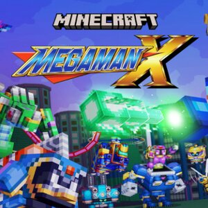 Minecraft Mega Man X Playstation 4
