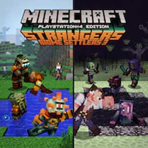 Acheter Minecraft Strangers Biome Settlers 3 PS4 Comparateur Prix