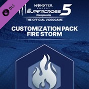Monster Energy Supercross 5 Customization Pack Fire Storm Playstation 5