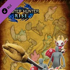 Monster Hunter Rise Stuffed Monster Hunter layered weapon pack Playstation 5