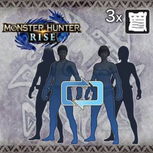 Acheter Monster Hunter Rise Three Character Edit Vouchers PS5 Comparateur Prix