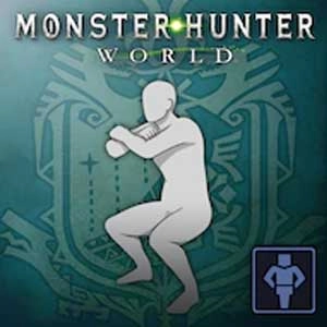Monster Hunter World Gesture Squat Day Playstation 4