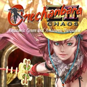 Onechanbara Z2 Chaos Amazonic Green and Amazonic Turquoise Pc