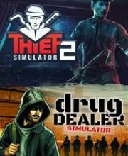 Outlaw Bundle Thief Simulator 2 x Drug Dealer Simulator Xbox Series X