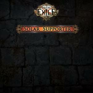 Path of Exile Solar Supporter Pack Playstation 4