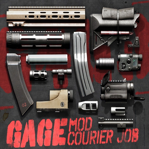 PAYDAY 2 Gage Mod Courier Pc