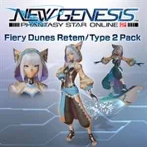 Phantasy Star Online 2 New Genesis Fiery Dunes Retem Type 2 Pack Pc