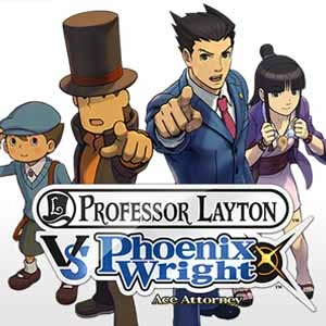 Professor Layton vs Phoenix Wright Ace Attorney 3Ds