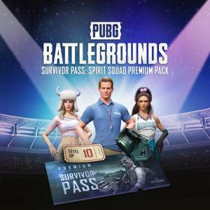 PUBG Survivor Pass Spirit Squad Premium Pack Playstation 4