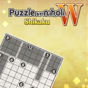 Puzzle by Nikoli W Shikaku Switch