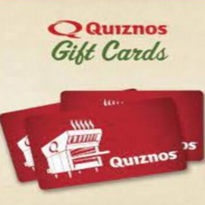 Carte Cadeau Quizno’s Gift Card Comparer les Prix