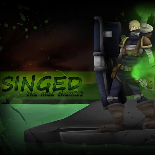 Riot Squad Singed League Of Legends Skin
