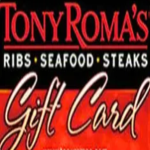 Carte Cadeau Tony Roma | Comparer les Prix