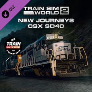 Train Sim World 4 Compatible New Journeys-CSX SD40 Playstation 4