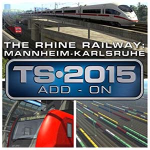 Train Simulator The Rhine Railway Mannheim Karlsruhe Route Add-On