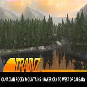 Trainz 2019 DLC Canadian Rocky Mountains Baker Crk to West of Calgary Pc