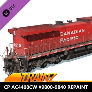 Trainz 2019 DLC CP AC4400CW #9800-9840 Repaint Pc