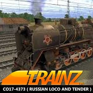 Trainz A New Era CO17-4373 Russian Loco and Tender Pc