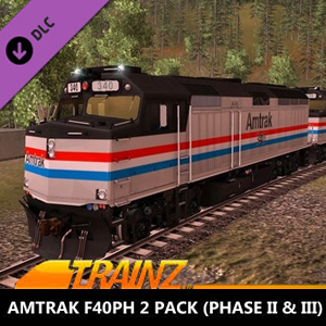 Trainz Plus Amtrak F40PH 2 pack Pc