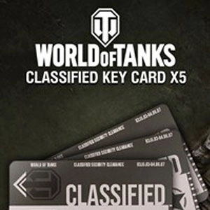 World of Tanks Classified Key Cards