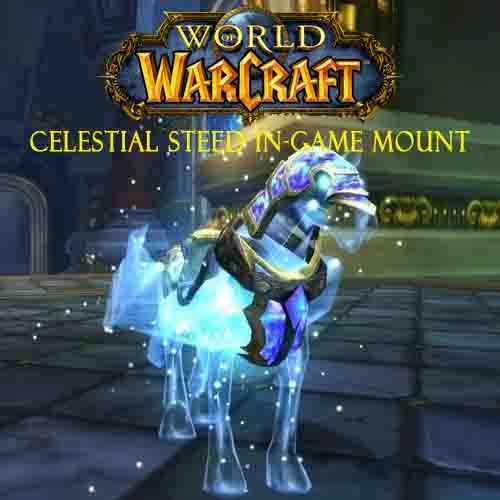 World Of Warcraft Celestial Steed In-Game Mount