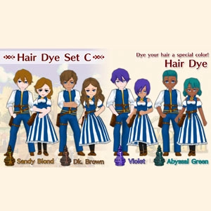 WorldNeverland Elnea Kingdom Hair Dye Set C Switch