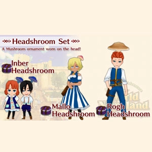 WorldNeverland Elnea Kingdom Headshroom Set