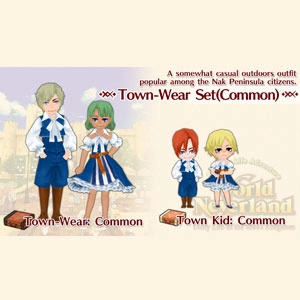 WorldNeverland Elnea Kingdom Town-Wear Set Common