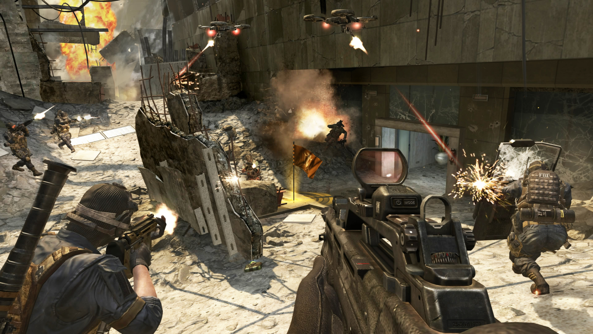 Contexte multijoueur et zombies Call of Duty Black Ops II