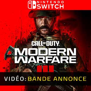 Call of Duty Modern Warfare 3 2023 Nintendo Switch Bande-annonce vidéo