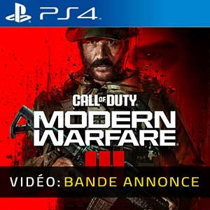 Call of Duty Modern Warfare 3 2023 PS4 Bande-annonce vidéo