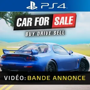 Car For Sale Simulator 2023 PS4 Bande-annonce vidéo