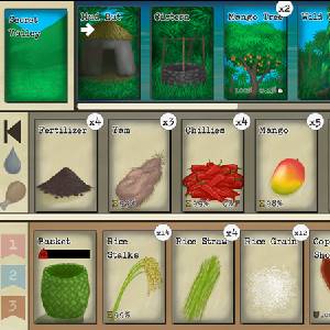Card Survival Tropical Island - Fermier