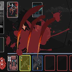 Cards of the Dead Chien zombie