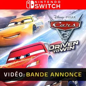 Cars 3 Driven to Win Nintendo Switch Bande-annonce Vidéo