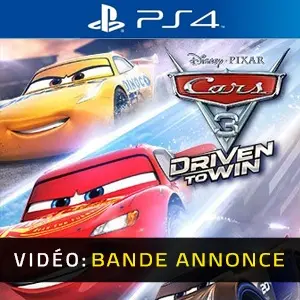 Cars 3 Driven to Win PS4 Bande-annonce Vidéo