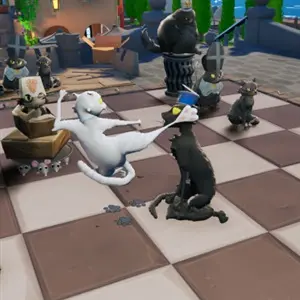 Cat Chess - Coup de pied volant