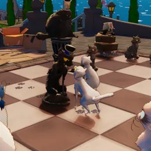 Cat Chess - Chats errants et chats domestiques