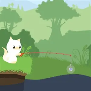 Cat Goes Fishing - Chat