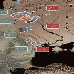 Cauldrons Of War Barbarosa - Carte