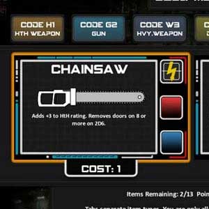 Chainsaw Warrior Equipement