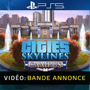 Cities Skylines Campus Bande-annonce Vidéo