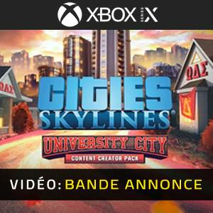 Cities Skylines Content Creator Pack University City Xbox Series X