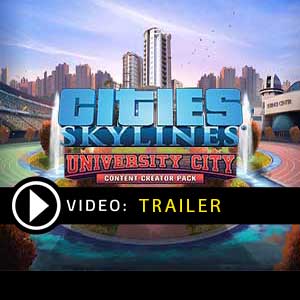 Cities Skylines Content Creator Pack University City - Bande-annonce vidéo
