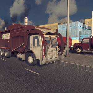Cities Skylines Content Creator Pack Vehicles of the World Camion-poubelle Grande Taille