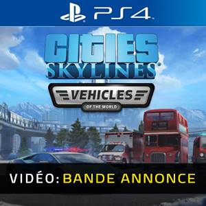 Cities Skylines Content Creator Pack Vehicles of the World PS4 Bande-annonce Vidéo